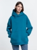 Худи Kulonga Oversize, бирюзовое, размер 3XL/4XL (Изображение 6)