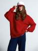 Худи Kulonga Oversize, красное, размер ХS/S (Изображение 7)