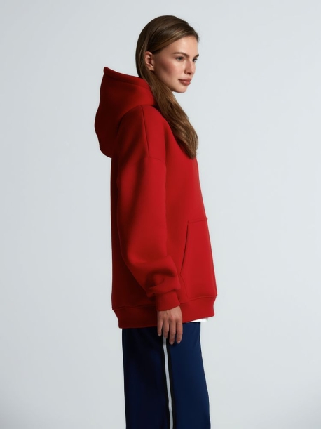 Худи Kulonga Oversize, красное, размер ХL/ХХL (Изображение 8)