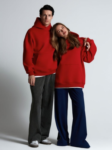 Худи Kulonga Oversize, красное, размер ХL/ХХL (Изображение 15)