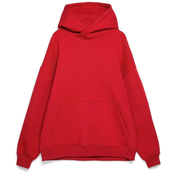Худи Kulonga Oversize, красное, размер 3XL/4XL (Изображение 1)