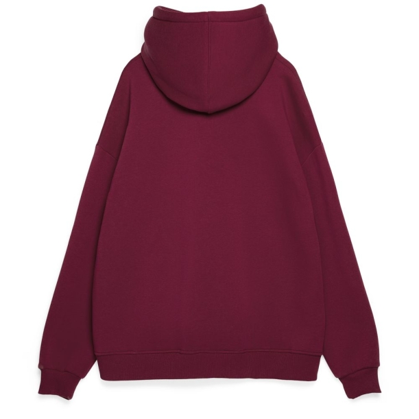 Худи Kulonga Oversize, бордовое, размер 3XL/4XL (Изображение 3)