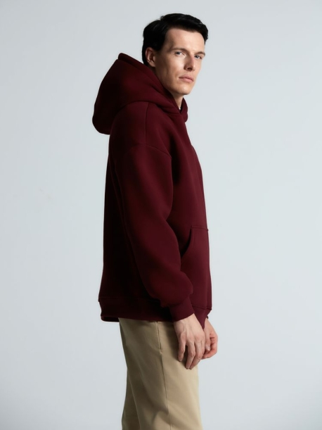 Худи Kulonga Oversize, бордовое, размер 3XL/4XL (Изображение 8)