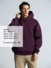 Худи Kulonga Oversize, фиолетовое, размер 3XL/4XL (Изображение 10)