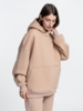 Худи Kulonga Oversize, бежевое (песочное), размер XL/XXL (Изображение 6)