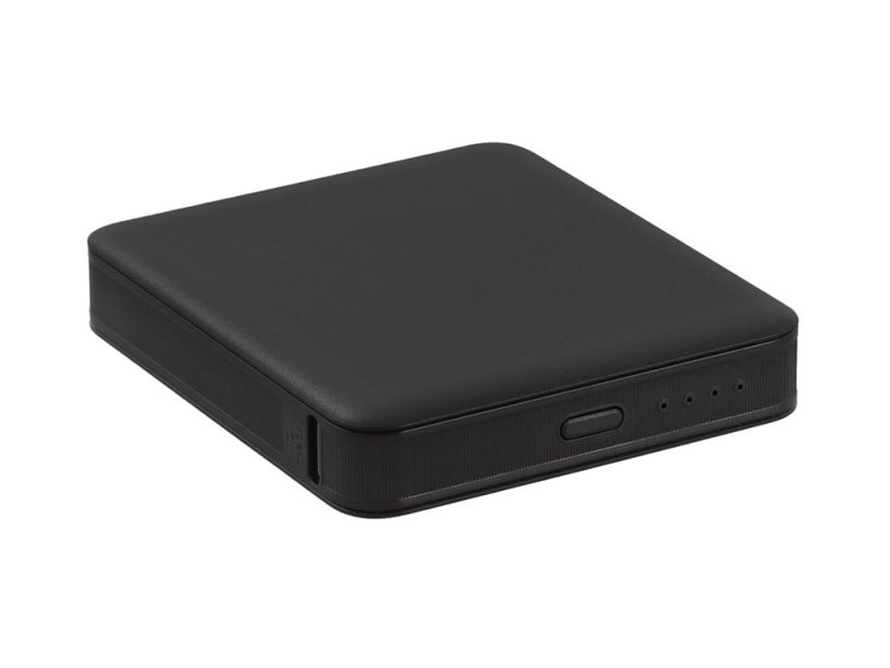 Внешний аккумулятор Brick 5 с быстрой зарядкой PD, 5000 мАч (черный) 5000 mAh (Изображение 6)