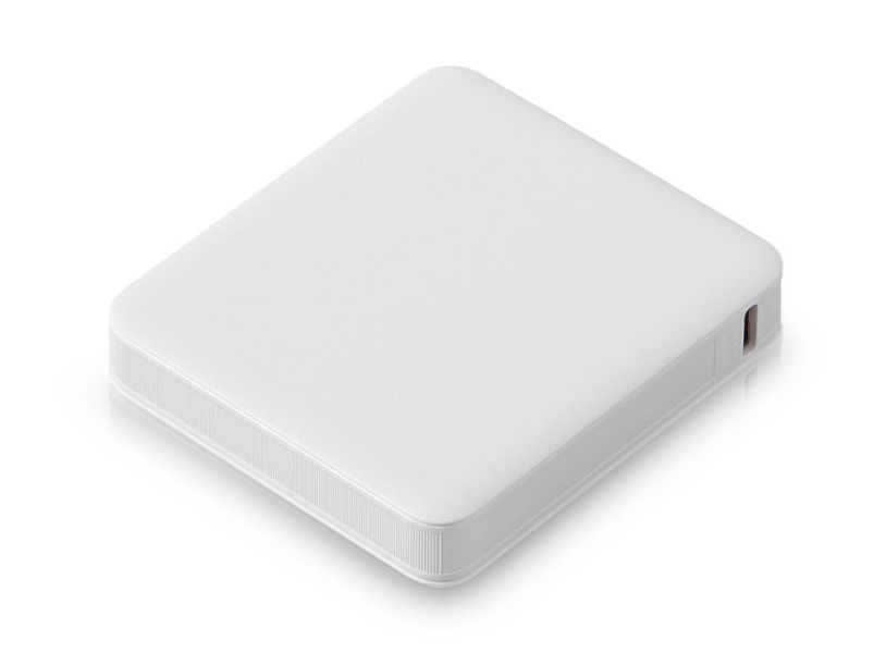 Внешний аккумулятор Brick 5 с быстрой зарядкой PD, 5000 мАч (белый) 5000 mAh (Изображение 2)