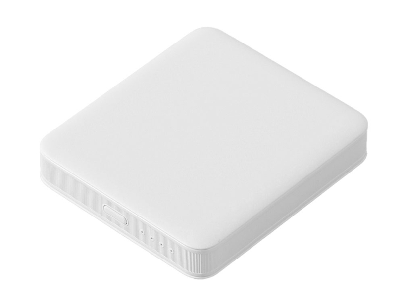 Внешний аккумулятор Brick 5 с быстрой зарядкой PD, 5000 мАч (белый) 5000 mAh (Изображение 5)