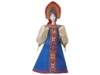 Подарочный набор: кукла фарфоровая, мед, синий (Изображение 15)