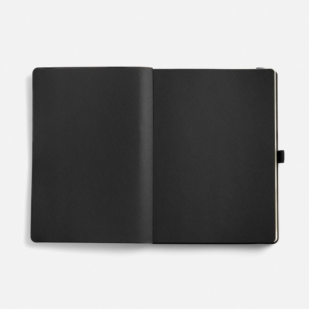 Ежедневник Peel Flex, недатированный, черный (Изображение 7)