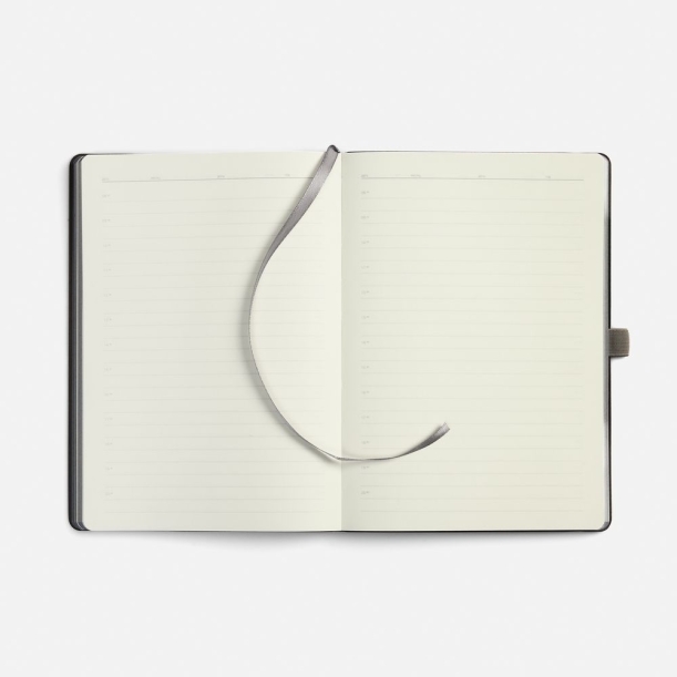 Ежедневник Peel Flex, недатированный, серый (Изображение 9)
