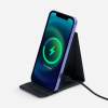 Подставка для смартфона с беспроводной зарядкой Kickstand, серая (Изображение 1)