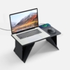 Складной стол для ноутбука с беспроводной зарядкой Kickstand Table, серый (Изображение 1)