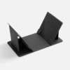 Складной стол для ноутбука с беспроводной зарядкой Kickstand Table, серый (Изображение 3)