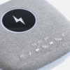 Bluetooth колонка с беспроводной зарядкой и подсветкой Terrafonic, серая (Изображение 6)