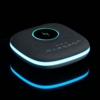 Bluetooth колонка с беспроводной зарядкой и подсветкой Terrafonic, серая (Изображение 10)