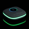 Bluetooth колонка с беспроводной зарядкой и подсветкой Terrafonic, серая (Изображение 12)