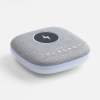 Bluetooth колонка с беспроводной зарядкой и подсветкой Terrafonic, серая (Изображение 2)