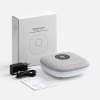 Bluetooth колонка с беспроводной зарядкой и подсветкой Terrafonic, серая (Изображение 8)
