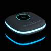 Bluetooth колонка с беспроводной зарядкой и подсветкой Terrafonic, серая (Изображение 10)