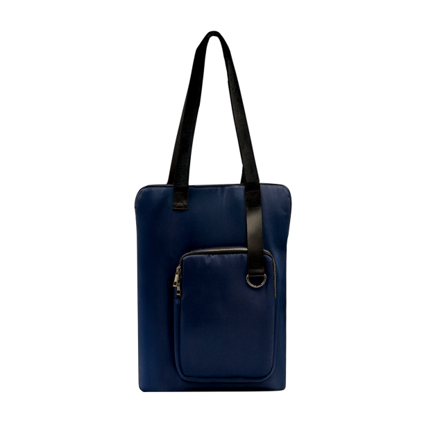 Шоппер Superbag Pocket (темно-синий с черным) (Изображение 1)