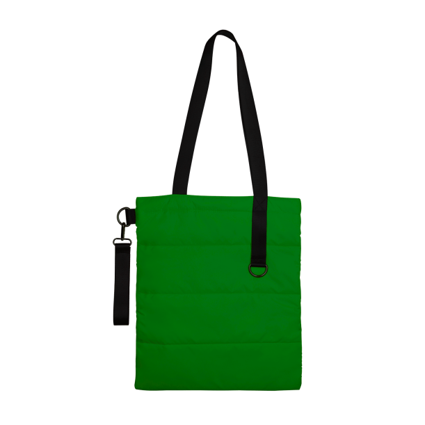 Шоппер Superbag Bubble New (зеленый с черным) (Изображение 3)