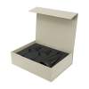 Подарочный набор декантер + 2 бокала для вина Emerald в серой коробке (Изображение 3)