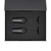 Подарочный набор 2 бокала для шампанского Black Edition в черной коробке (Изображение 2)