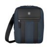 Сумка через плечо VICTORINOX Architecture Urban2 Crossbody Bag,синий, полиэстер/кожа, 9x22x28 см, 6 л (Изображение 1)