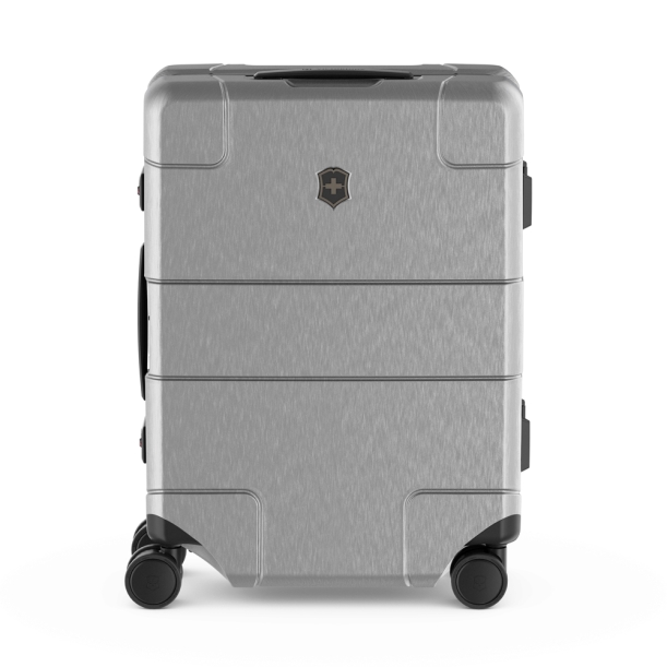 Чемодан VICTORINOX Lexicon Framed, серебристый, 100% поликарбонат Makrolon, 40x20x55 см, 33 л (Изображение 1)