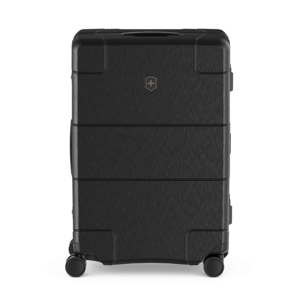 Чемодан VICTORINOX Lexicon Framed, черный, 100% поликарбонат Makrolon, 46x28x68 см, 72 л (Изображение 1)