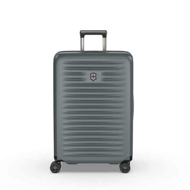 Чемодан VICTORINOX Airox Advanced, серо-синий матовый, 100% поликарбонат Makrolon, 46x29x69 см, 75 л (Изображение 1)