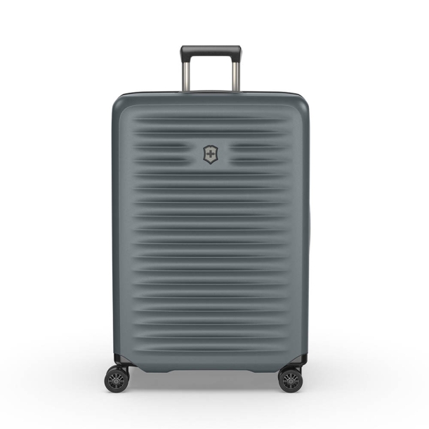 Чемодан VICTORINOX Airox Advanced, серо-синий матовый, 100% поликарбонат Makrolon, 50x32x75 см, 103 (Изображение 1)