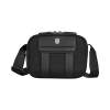 Сумка через плечо компактная VICTORINOX Architecture Urban2 Compact Crossbody Bag, черный, полиэстер/кожа, 22x6x16 см, 2 л (Изображение 1)