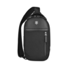 Рюкзак на одно плечо VICTORINOX Architecture Urban2 Sling Bag, черный, полиэстер/кожа, 17x8x28 см, 2 л (Изображение 1)
