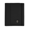 Бумажник VICTORINOX Travel Essentials Tri-Fold Wallet, чёрный, полиэстер, 9x2x10 см (Изображение 1)