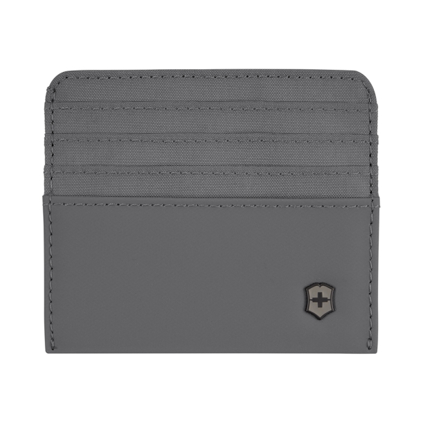 Портмоне для кредитных карт VICTORINOX Travel Essentials Card Holder, серое, полиэстер, 11х1x9 см (Изображение 1)