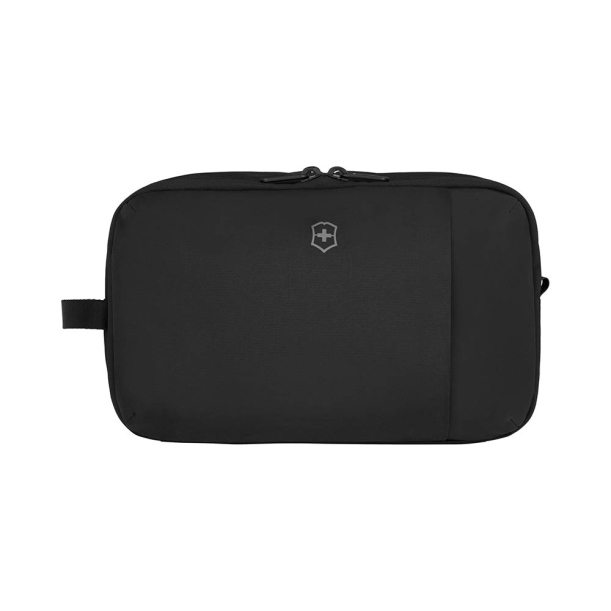 Несессер VICTORINOX Travel Essentials Toiletry Bag, чёрный, полиэстер, 27x14x16 см (Изображение 1)