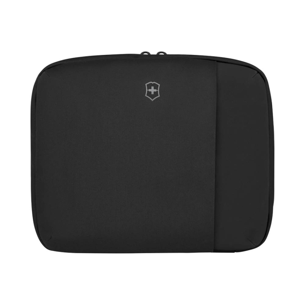 Несессер VICTORINOX Travel Essentials с крючком для подвешивания, чёрный, полиэстер, 27x11x22 см (Изображение 1)