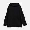 Худи оверсайз унисекс Snuggie, черное, размер XS/S (Изображение 1)