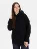 Худи оверсайз унисекс Snuggie, черное, размер XS/S (Изображение 8)