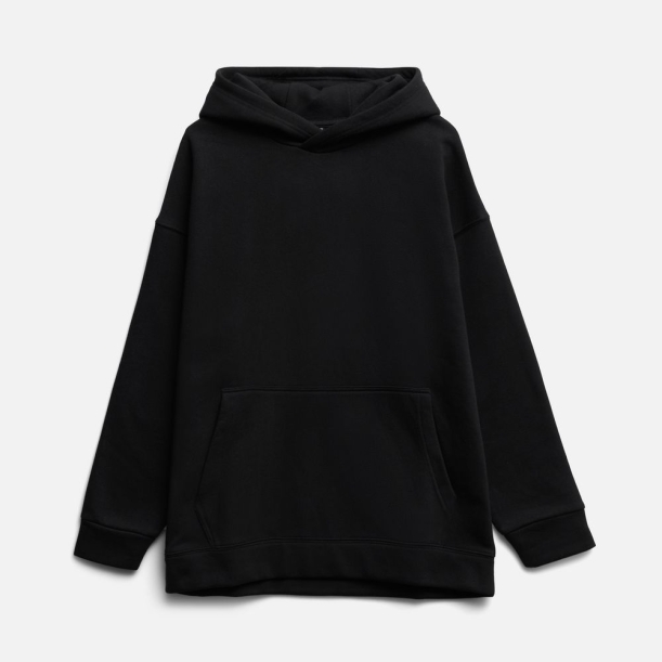 Худи оверсайз унисекс Snuggie, черное, размер M/L (Изображение 1)