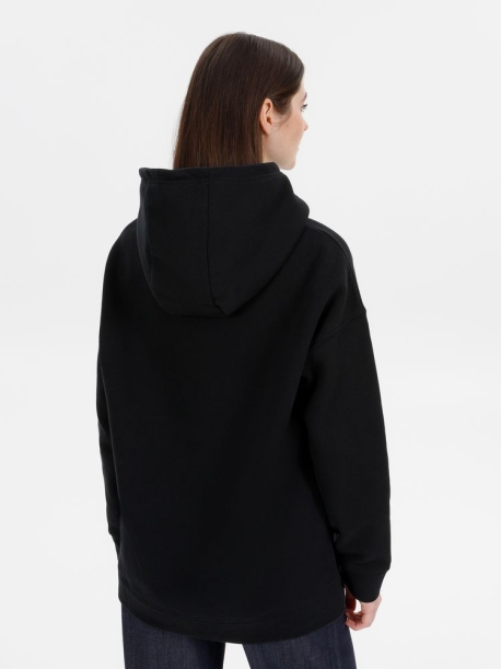 Худи оверсайз унисекс Snuggie, черное, размер M/L (Изображение 9)