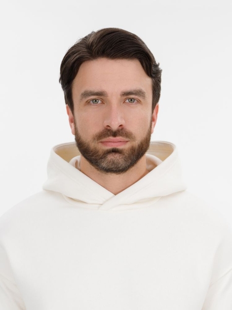 Худи оверсайз унисекс Snuggie, молочно-белое, размер M/L (Изображение 11)