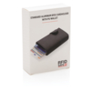 Алюминиевый картхолдер Standard с PU кошельком и защитой RFID (Изображение 10)