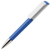 Ручка шариковая TAG, лазурный корпус/белый клип, пластик (Изображение 1)