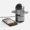 Bluetooth-колонка с беспроводной зарядкой Droid, серая (Изображение 5)