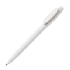 Ручка шариковая BAY, белый, непрозрачный пластик (Изображение 1)