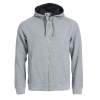Толстовка мужская Classic Hoody Full Zip, меланж _M, 85% хлопок, 15% вискоза, 300 грм2 (Изображение 1)
