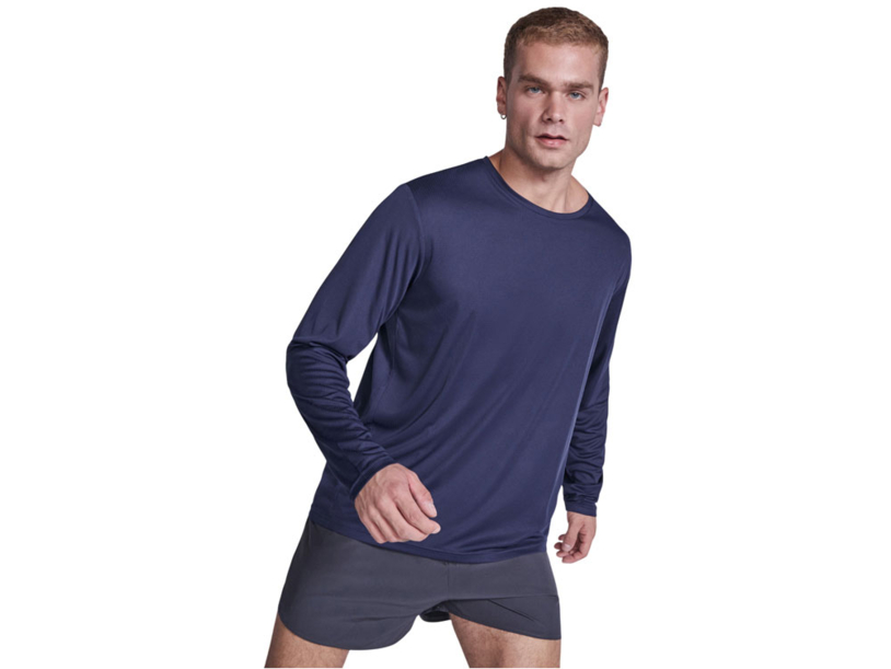 Лонгслив Estoril, унисекс (navy) XS (Изображение 5)